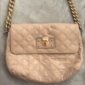 Marc Jacobs leather quilted handbag. Gently used.